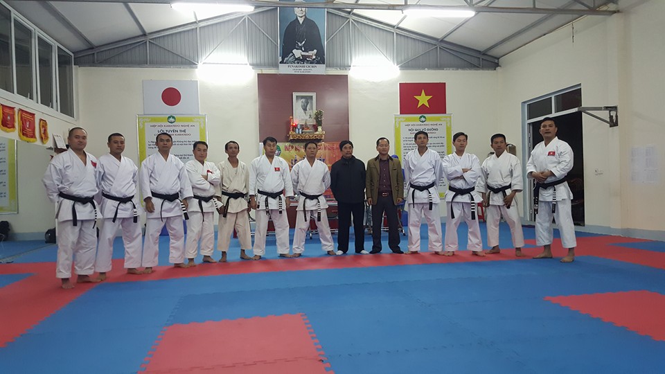 BAN CHẤP HÀNH HIỆP HỘI KARATEDO NGHỆ AN NĂM 2016 - 2018